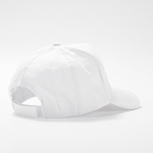 Bavlněná baseballová čepice pro DTF a termotransfer - bílá