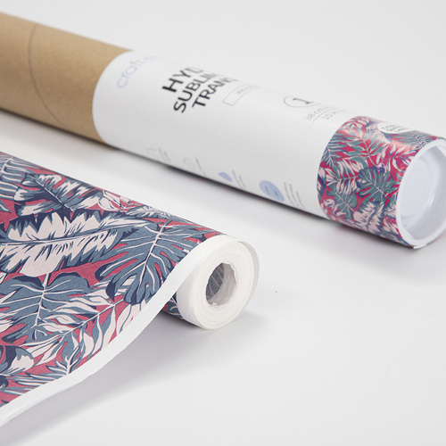 Hydrosublimační fólie Craft Express - Red/Blue Tropic Leaves