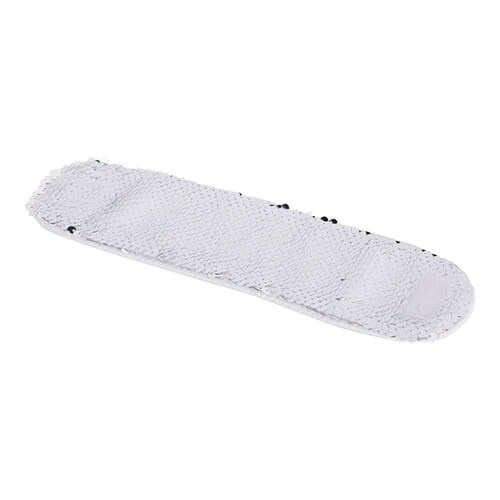 Náramek s flitry pro sublimaci - bílý