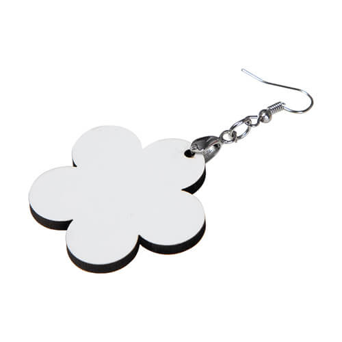 MDF náušnice pro sublimaci - květina