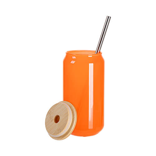 Sklenice na přenos tepla o objemu 550 ml pro sublimaci - oranžová