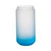 550 ml matné sklo pro sublimaci - modrý gradient