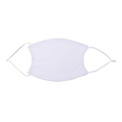 Velká obličejová maska se sublimačním filtrem (bílé gumičky)