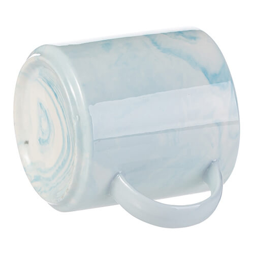 Hrnek 350 ml pro sublimaci - modrý mramor