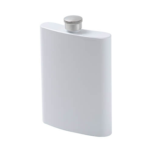 Likérka (placatka) bílá, kovová pro sublimační potisk