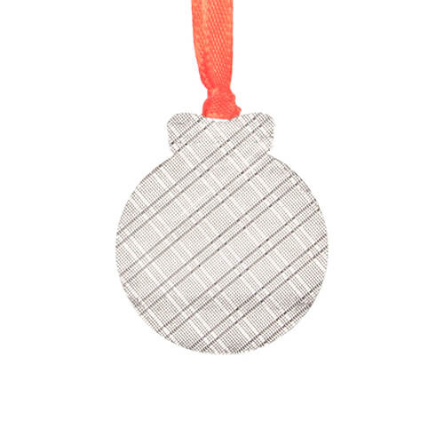 Kovová visačka na vánoční stromek pro sublimaci - cetka