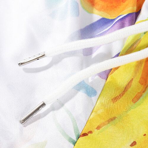 Pánské plážové šortky - tropické ovoce (pro sublimaci)