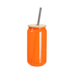 Sklenice na přenos tepla o objemu 550 ml pro sublimaci - oranžová
