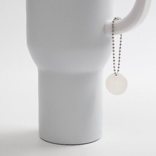 Akrylová visačka na hrnek pro sublimaci - kruh na kuličkovém řetízku