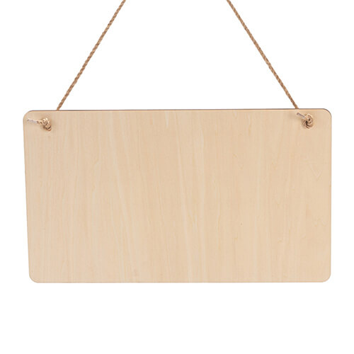 Obdélníkový překližkový závěs na dveře pro sublimaci