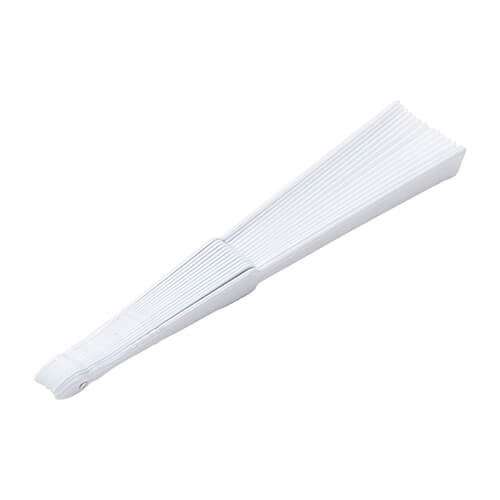 Vějíř pro sublimaci - 23 x 42, 5 cm - bílý