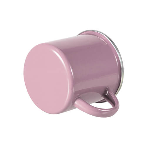 Kovový hrnek 360 ml pro sublimaci - růžový