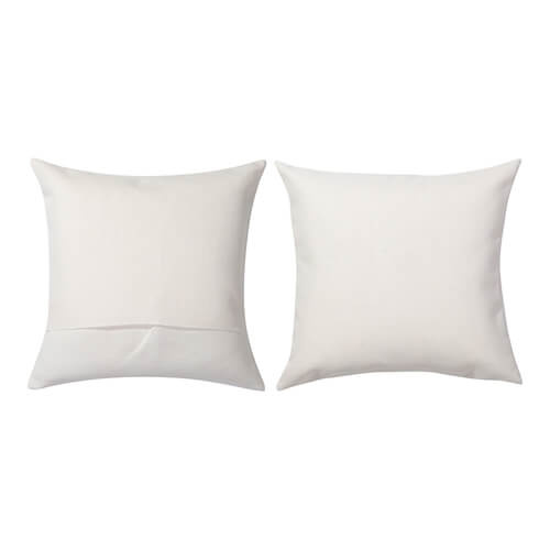 Lněný povlak na polštář 40 x 40 cm bez zipu pro sublimaci