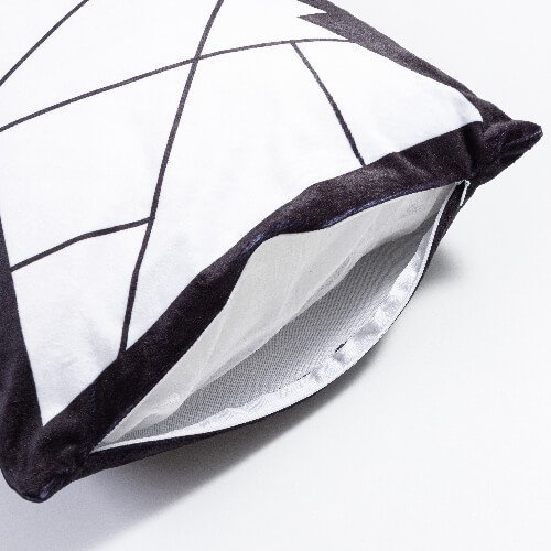 Plyšový povlak na polštář s fotografickými panely pro sublimaci - vánoční stromek