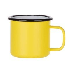 Smaltovaný hrnek 360 ml pro sublimaci - matně žlutý