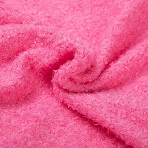 Plyšový sáček 34 x 37 cm pro sublimaci - bílý a růžový