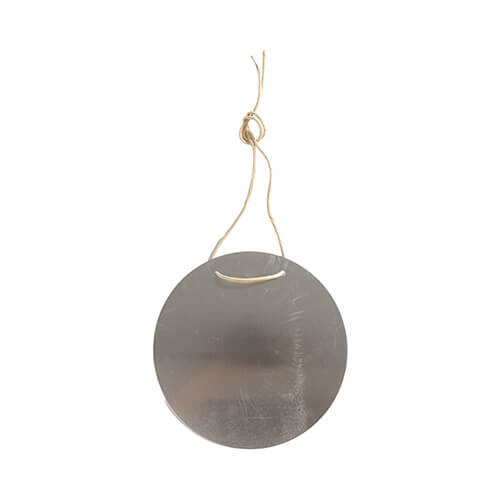 Hliníkový závěs na dveře pro sublimaci - kruh Ø 30 cm