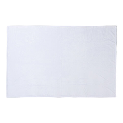 Deka Minky 152 x 102 cm pro sublimaci - bílá