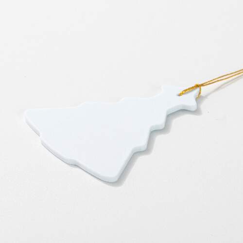 Plastová visačka pro sublimaci - vánoční stromek