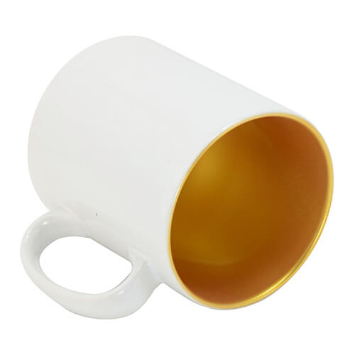 Hrnek 300 ml se zlatým vnitřkem (sublimace termotransfer)