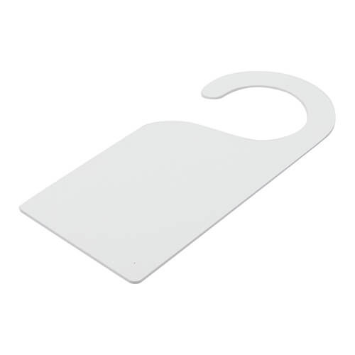 Plastový štítek na kliku dveří pro sublimaci