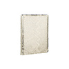 Zápisník A5 s obalem s dvoubarevnými flitry pro sublimaci - zlatý