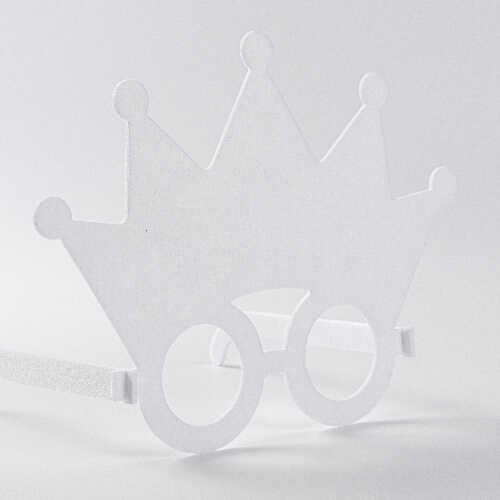 Sublimační plstěné brýle - korunka