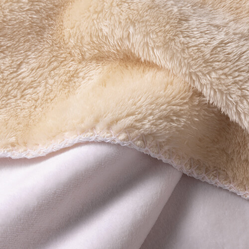 Deka z mikrovlákna a arktického rouna pro sublimaci - khaki barva