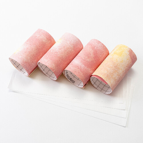 Transferový arch Vycházející slunce 30,5 x 11,4 cm - 4 ks.