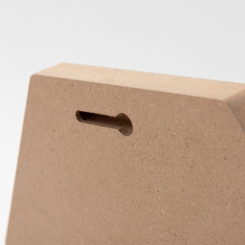 Šestihranný MDF fotorámeček pro sublimaci - 17,8 x 20,3 cm