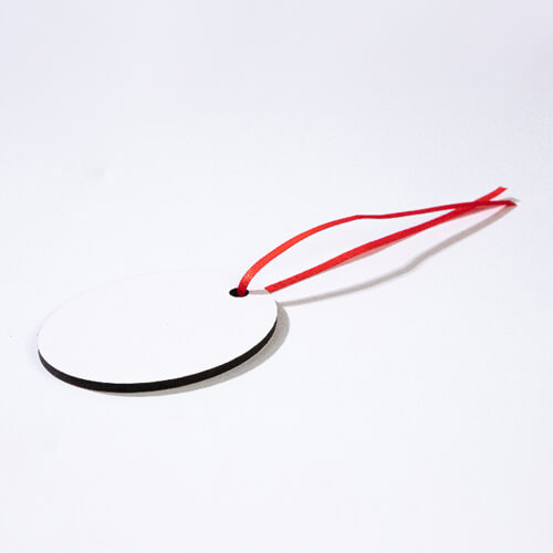 Oboustranný přívěsek z MDF pro sublimaci - oválný