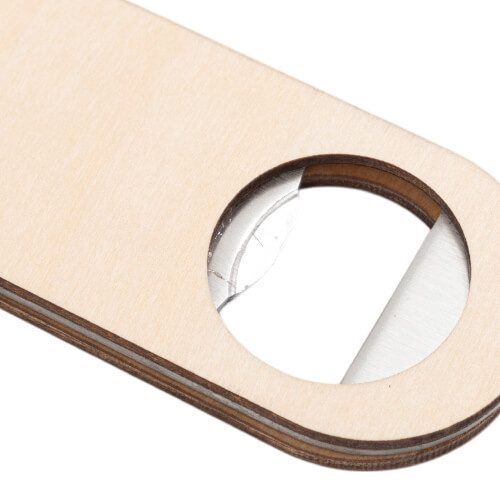 Otvírák na láhve z nerezové oceli a dřeva pro sublimaci