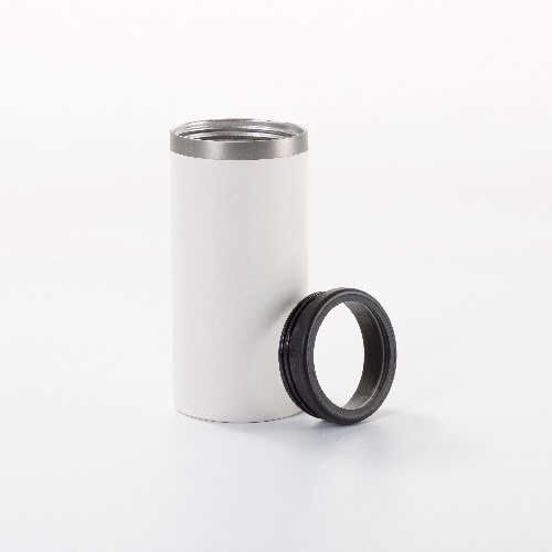 Chladnička na 350 ml plechovku pro sublimaci - matná bílá