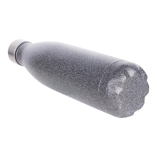 Bidon - nápojová láhev 500 ml pro sublimaci - třpytivá šedá