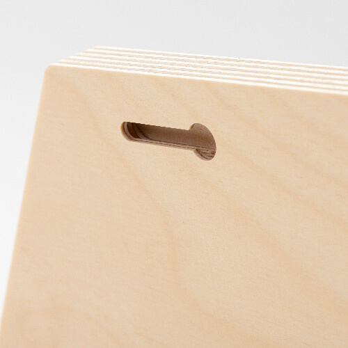 Šestihranný překližkový rámeček na fotografie pro sublimaci - 17,8 x 20,3 cm