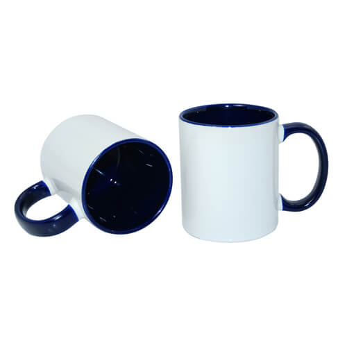 FUNNY hrnek 330 ml - tmavě modrý (A+) pro sublimaci