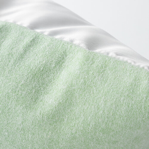 Dvoubarevný povlak na polštář 40 x 40 cm pro sublimaci - světle zelený