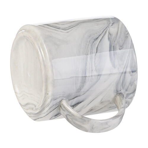 Hrnek 350 ml pro sublimaci - šedý mramor