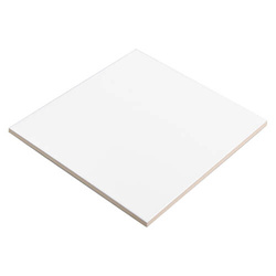 Matná bílá keramická dlaždice 15 x 15 cm / podtácek pod hrnek Sublimační termotransfer