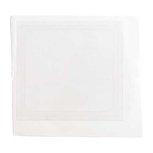 Dárková krabička s okénkem na 4 ozdoby pro sublimaci - 16 x 16 x 7,7 cm