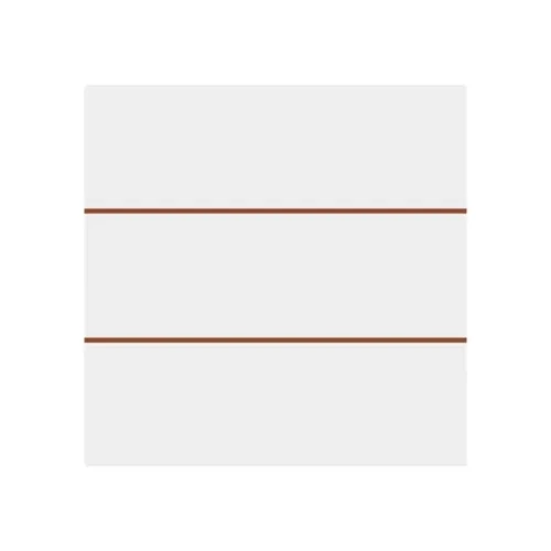 Čtvercový fotorámeček z MDF, pruhovaný, 15 x 15 cm