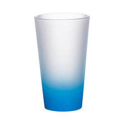 450 ml matné sklo pro sublimaci - modrý gradient