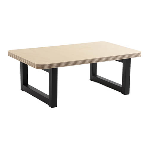 Dětská překližková stolička s kovovými nohami pro sublimaci