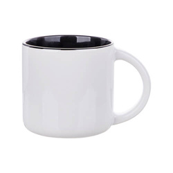 Hrnek 400 ml s černým vnitřkem pro sublimaci