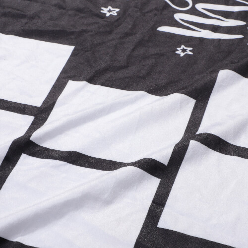 Plyšová deka 150 x 100 cm s fotopanely pro sublimaci - 14 panelů