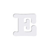 Dekorativní písmeno z MDF pro sublimaci 15 cm - E