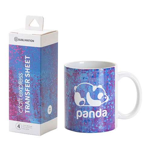 Přenosový arch Pink Mist 30,5 x 11,4 cm - 4 ks.