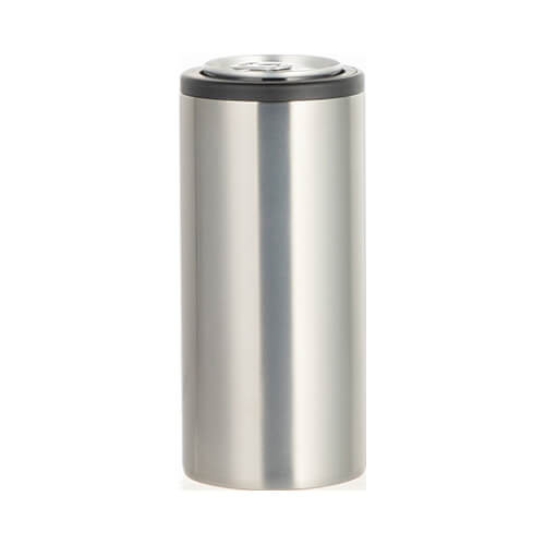 Chladič na 350 ml plechovku pro sublimaci - stříbrný