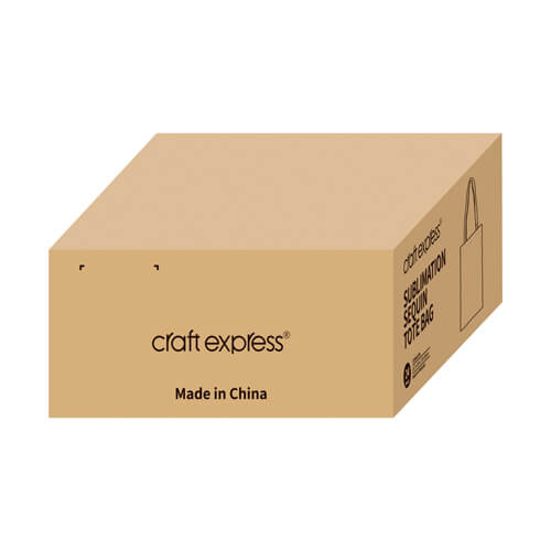 Sada 2 sáčků s bílými flitry pro sublimaci