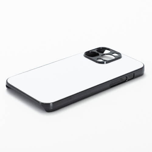 Černé plastové pouzdro pro iPhone 14 Pro Max pro sublimaci